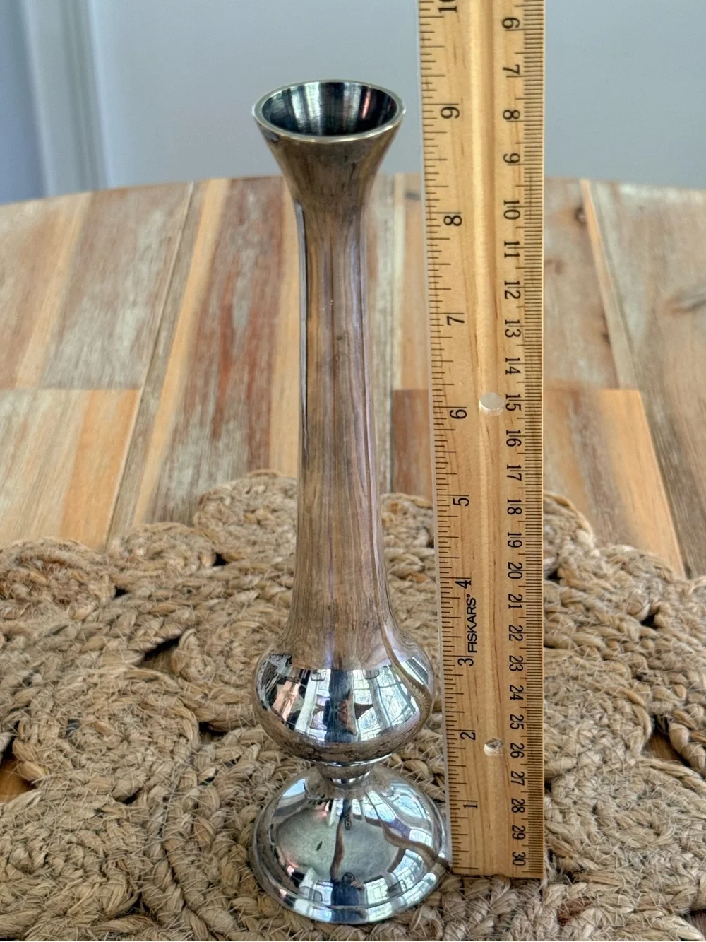 Vintage Silver Plated Bud Vase